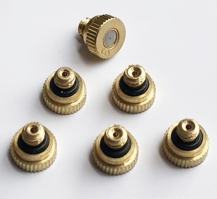 Low pressure atomizing nozzle water spray low pressure brass nozzle water atomizing nozzle spray