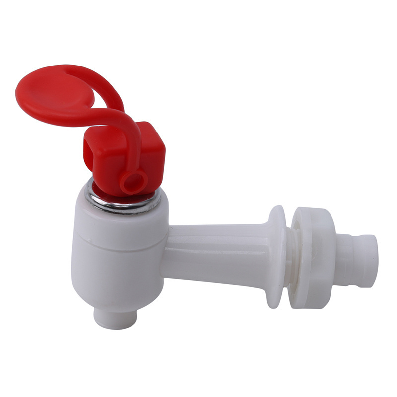 1Pc Universal Type Large Adjustable Faucet Hot And Cold Water Nozzle Switch Blue Red Plastic Water Dispenser Faucet Accessories