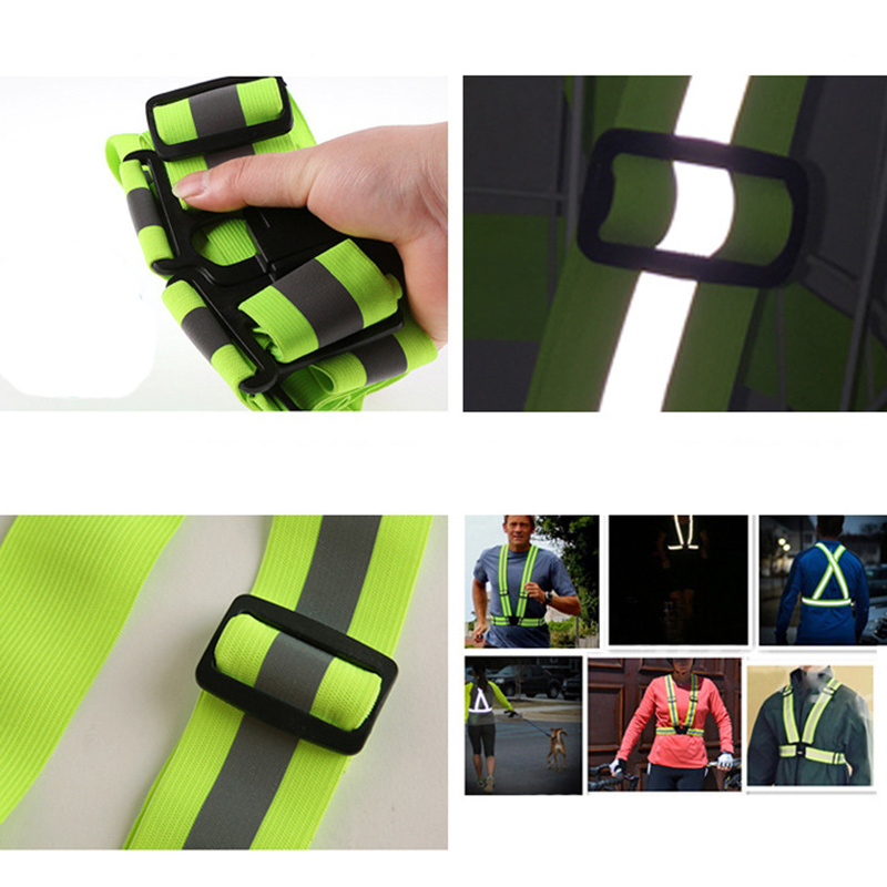 Bike Safe Reflective Safety Vest for Construction Traffic Warehouse Visibility Security Jacket Reflective Strips Wear Uniforms