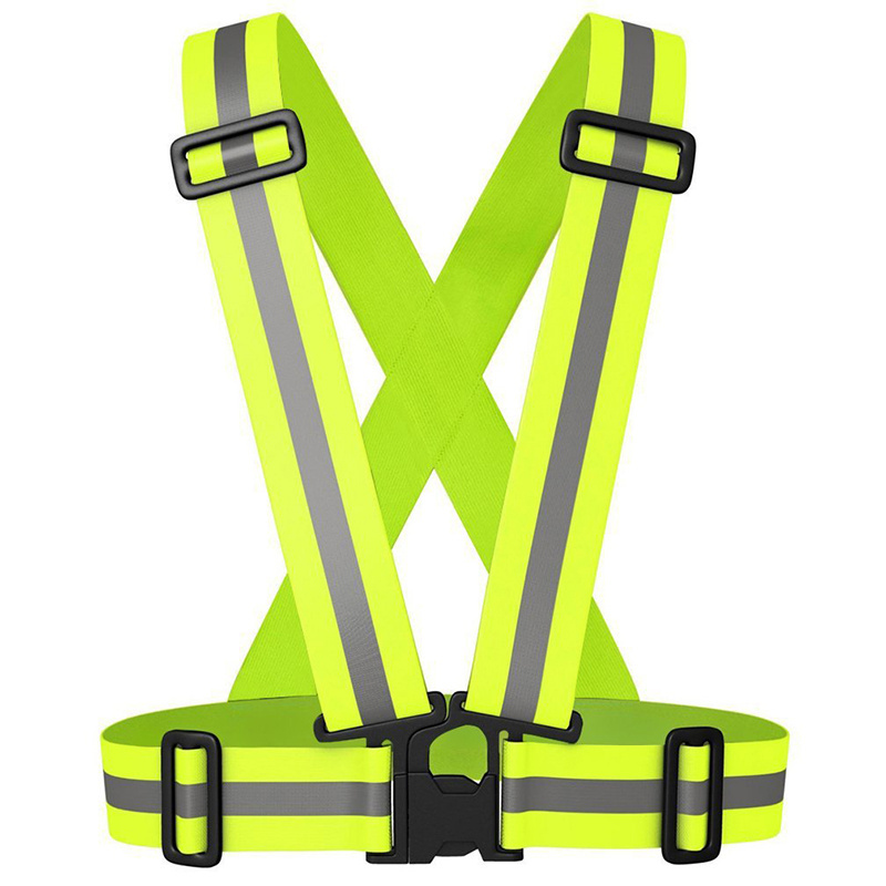 Bike Safe Reflective Safety Vest for Construction Traffic Warehouse Visibility Security Jacket Reflective Strips Wear Uniforms