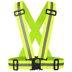 Bike Safe Reflective Safety Vest for Construction Traffic Warehouse Visibility Security Jacket Reflective Strips Wear Uniforms