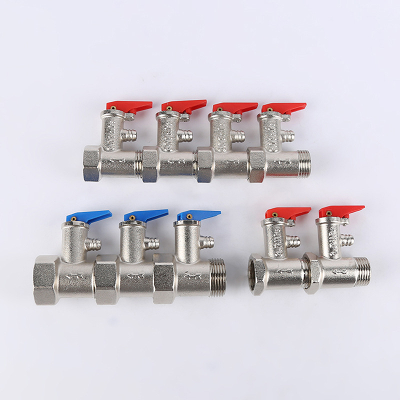 Electric water heater safety relief valve is suitable for Midea/Haier/general pressure relief valve