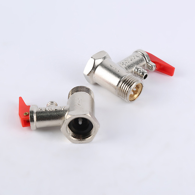 Electric water heater safety relief valve is suitable for Midea/Haier/general pressure relief valve