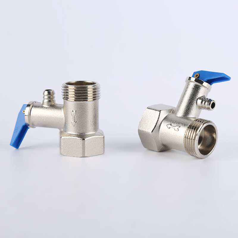 Electric water heater safety relief valve is suitable for Midea/Haier/general pressure relief valve