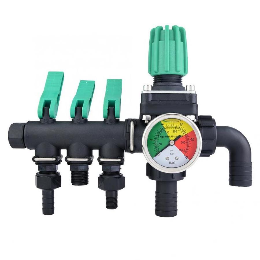 agriculture tools Agricultural Sprayer Control Shut Off Valve 3 Way Water Splitter lead