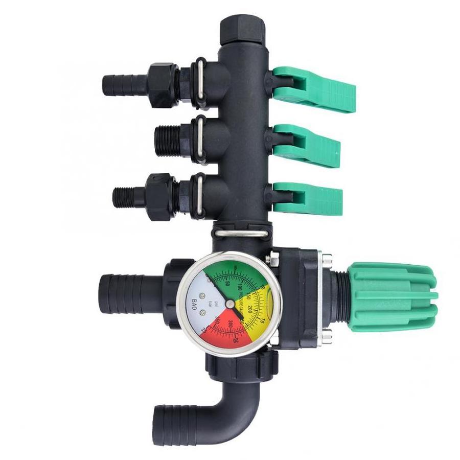 agriculture tools Agricultural Sprayer Control Shut Off Valve 3 Way Water Splitter lead