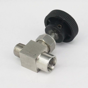 1/4" NPT Female to Male Needle Valve 304 Stainless Steel Flow Control