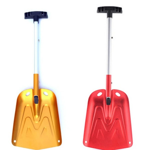 Retractable Snow Shovel Garden Aluminum Alloy Snow Shovel Multi-Purpose Car Snow Folding Emergency