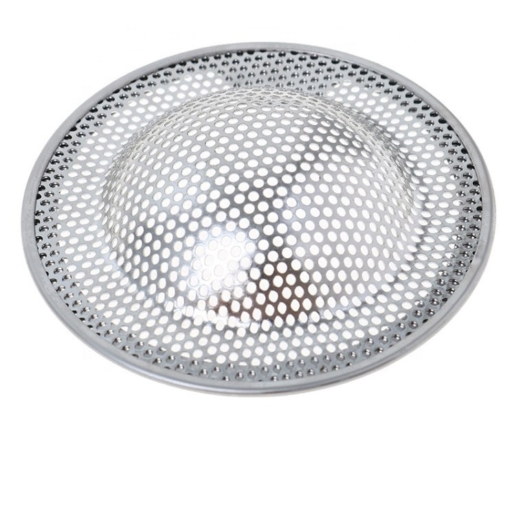 S/M/L Home Portable Stainless Steel Bathtub Hair Catcher Stopper Shower Drain Hole Filter Trap Kitchen Metal Sink Strainer