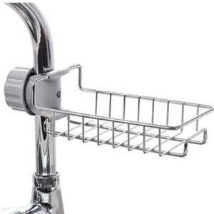 Stainless Steel Hot Sink Hanging Storage Rack Holder Faucet Clip Bathroom Kitchen Dishcloth Clip Shelf Drain Dry Towel Organizer