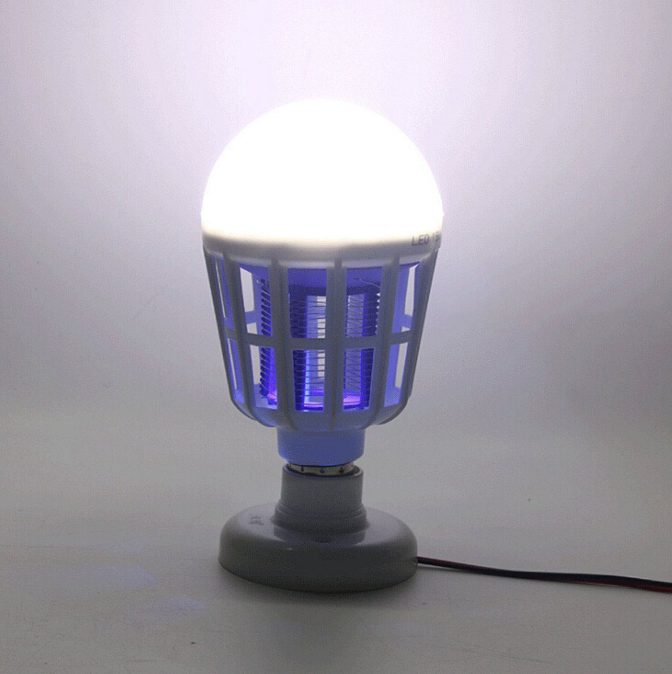 LED Mosquito Killer Bulb Lamp E27/B22 Anti-Mosquito Trap Night Lamp Pest Control Bug Insect Repeller