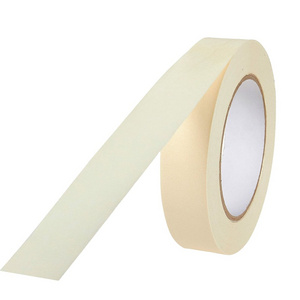 Factory Wholesale white in strong adhesive pre taped masking paper texture pattern tape for car spray paint