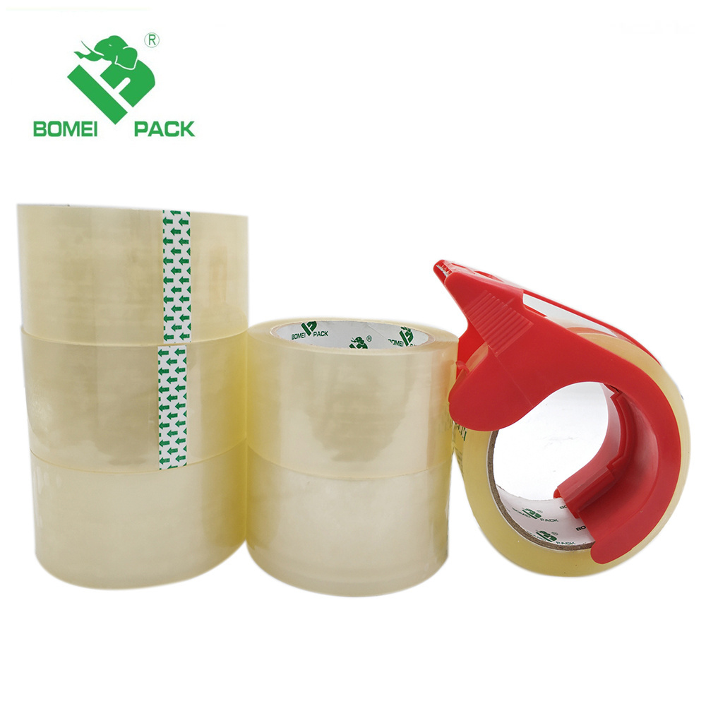 Hot sale Bopp clear packaging tape acrylic transparent box sealing tape