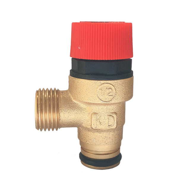 Hot Selling Factory Price Gas Control Valve Water Heaters Brass Safety Relief Valve