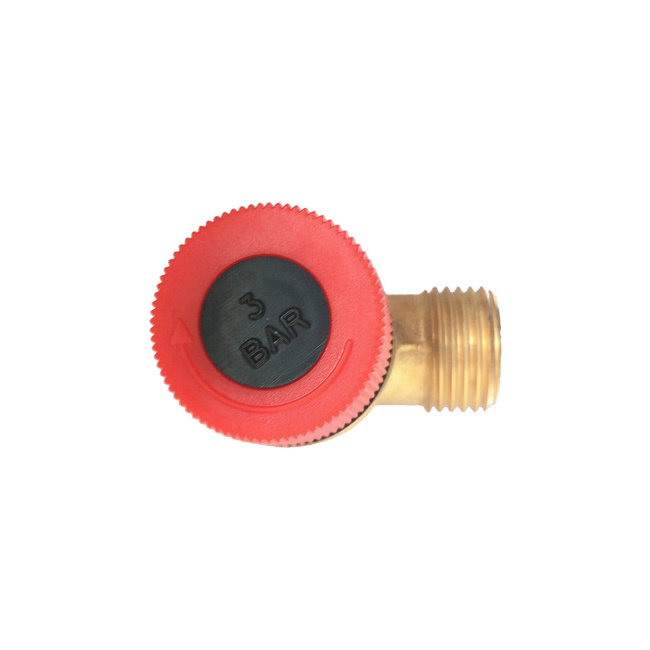 Hot Selling Factory Price Gas Control Valve Water Heaters Brass Safety Relief Valve