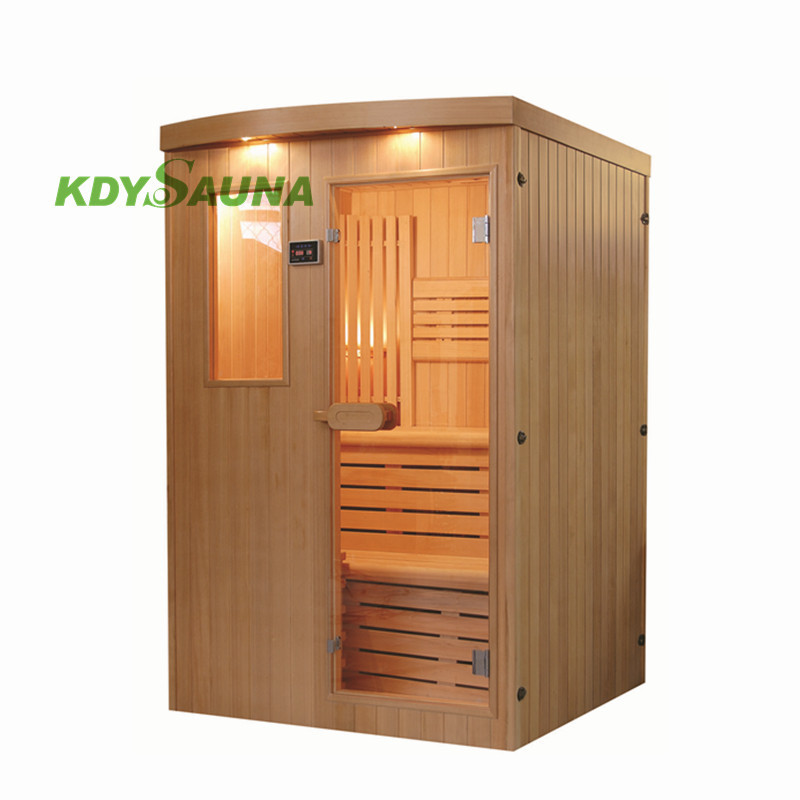 Electric coal heater traditional sauna room