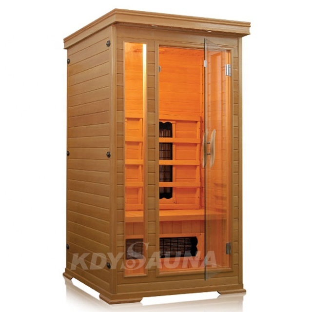 Infrared sauna and Finnish sauna