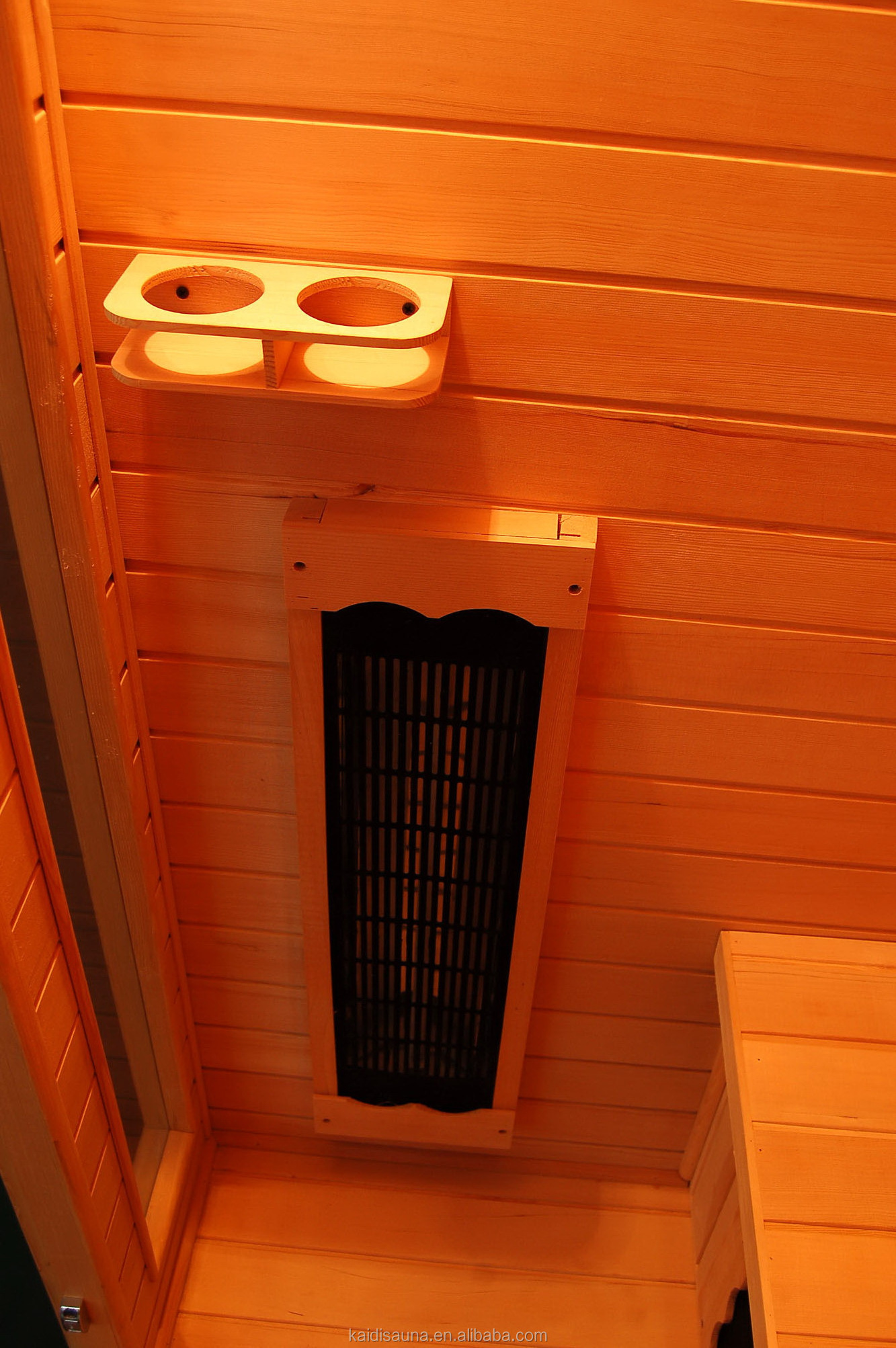 Infrared sauna and Finnish sauna