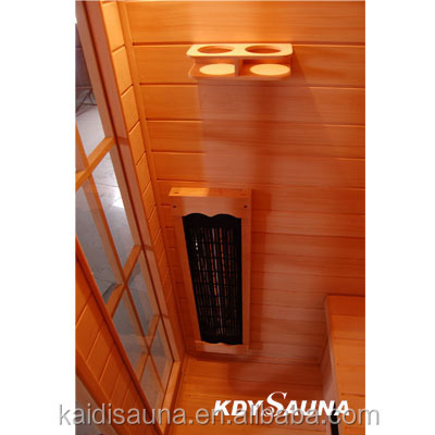 4 Person Salt Bricks Far Infrared Sauna Room With Salt Generator Used For Salt Therapy