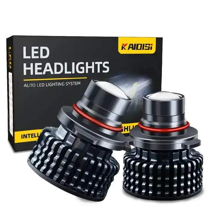 China factory direct supply 9012 9005 9006 H7 H11 H8 dual color laser fog light LED headlight bulb for all cars