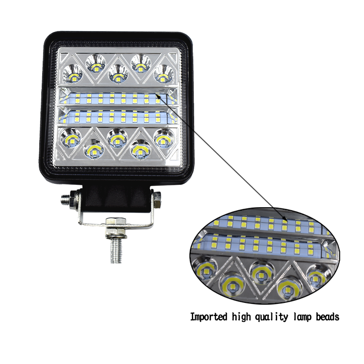 4 inch 102W LED working light highlights 34  high power ultra-thin LED working light overhaul light car modification headlight