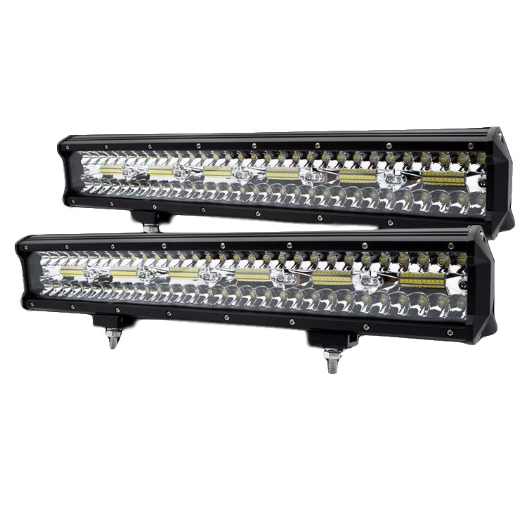 Manufacturers direct sales new style three rows 360W Led working lights auto for suv vehicle roof lights strip lights