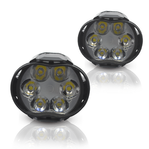 Motorcycle accessories LED headlamp headlight modification super bright 6LED spotlights waterproof spot outside