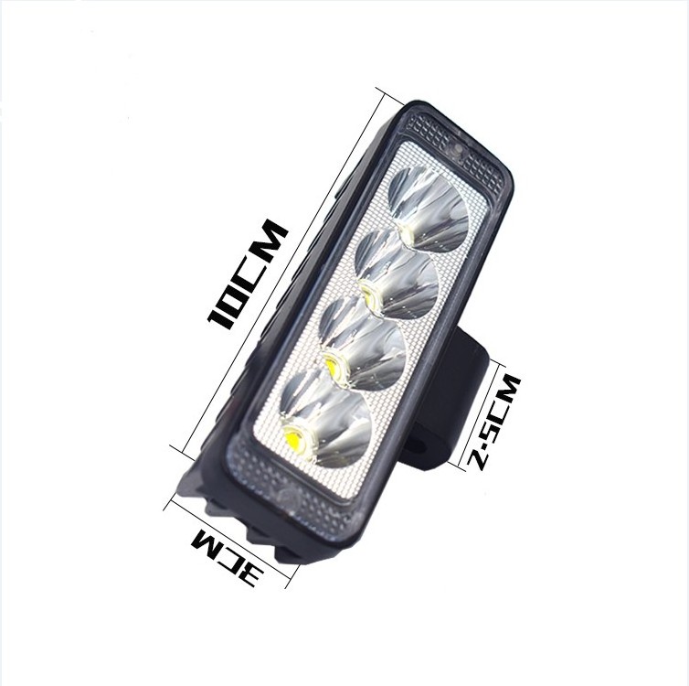 Car Accessories 12w Auto Led Light bar 12V  24V  led overhead lights vehicles led work lights for Trucks automobiles