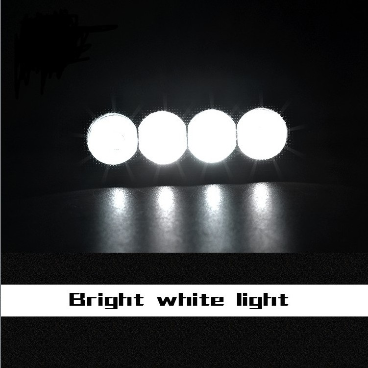 Car Accessories 12w Auto Led Light bar 12V  24V  led overhead lights vehicles led work lights for Trucks automobiles