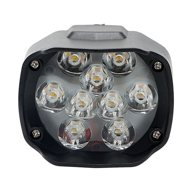 Motorcycle Headlight Scooter Fog Spotlight for LED Motorbike ATV 12V Moto Working Spot Light Head Lamp White DRL Car Headlamp