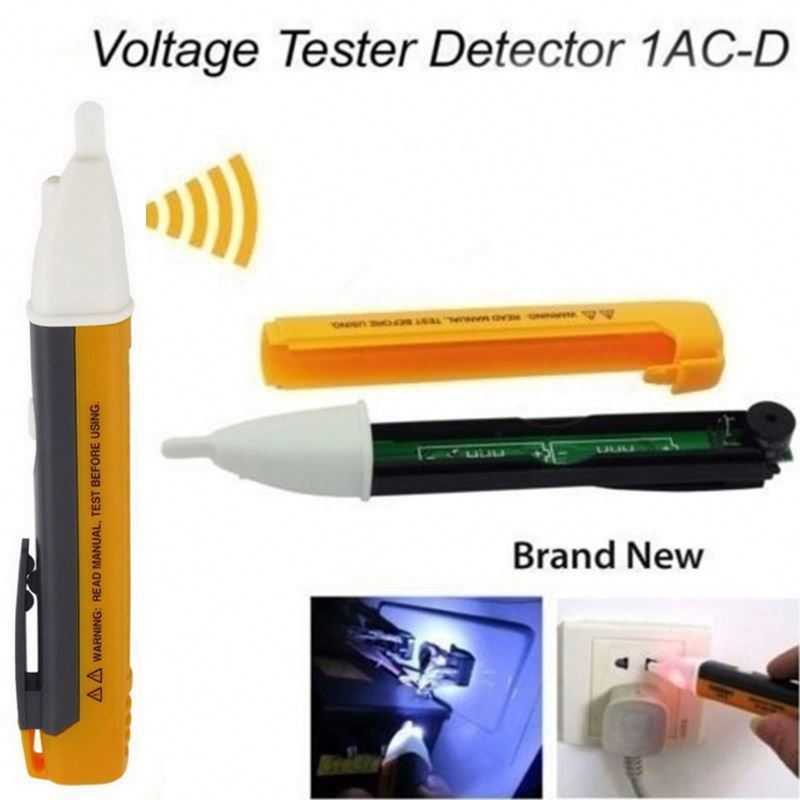 Portable non-contact electric test pen safety induction electric pen multi-function with LED light