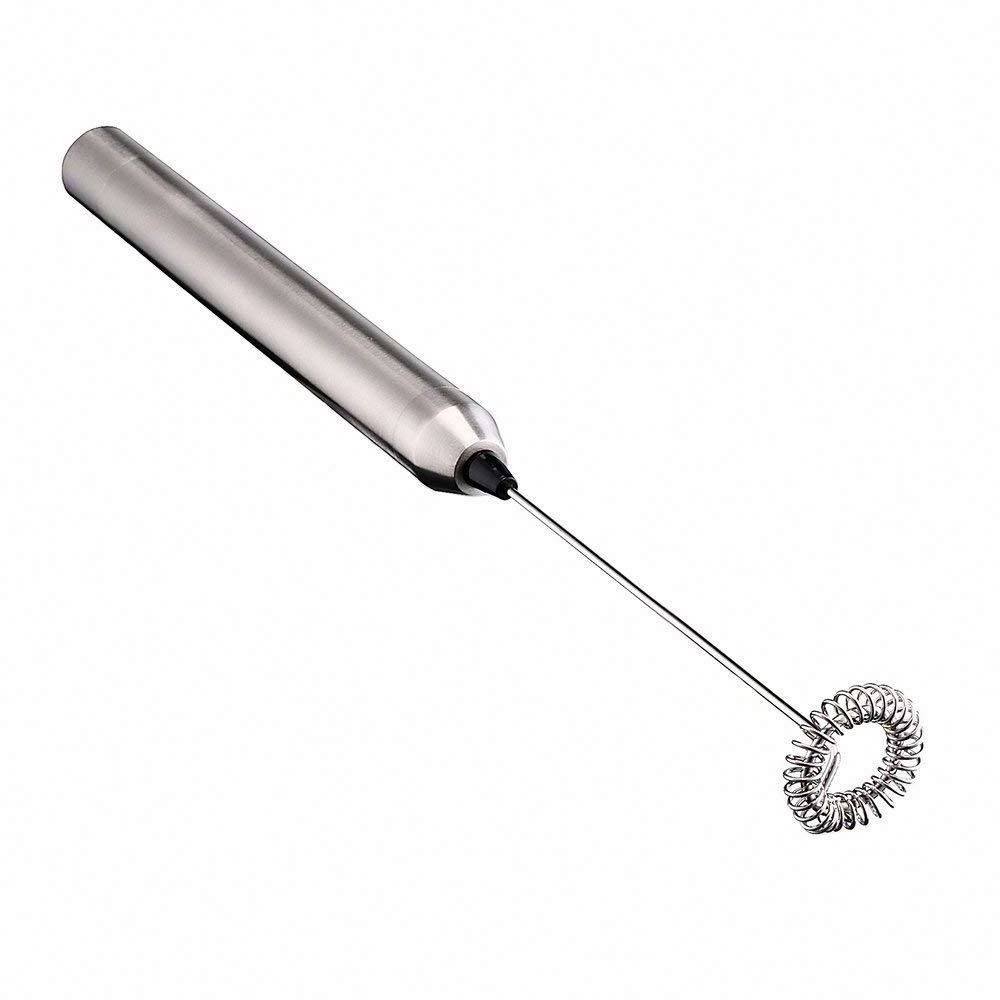 Handheld electric egg beater coffee milk milk frother multi-purpose mixer small milk frother 304 stainless steel