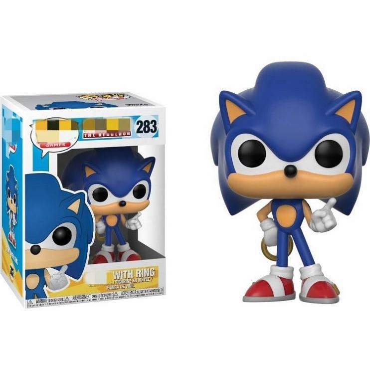 Fun-ko Pop Sonic Action Figure 283 Hedgehog Model Toys 10cm