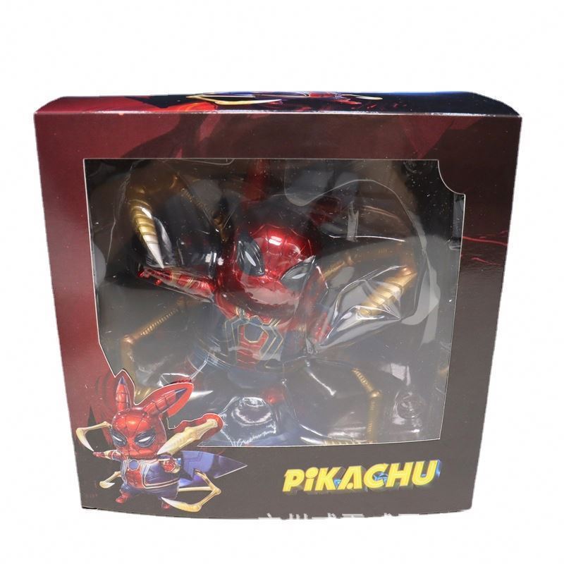 COS Pikachu Blind Box Animation Action Figure Toy Movie Anime Figures Super Hero Spiderman Action Figures Spider-man PVC Unisex