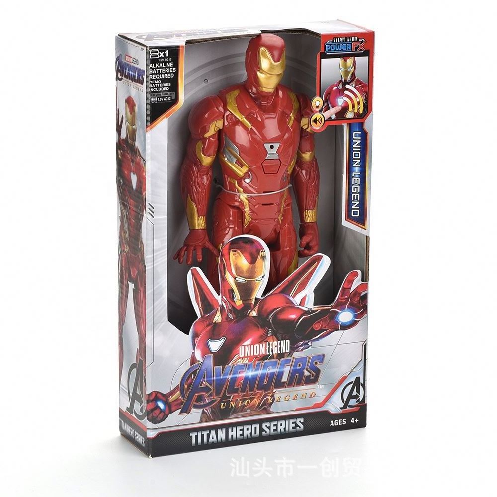 Marvel Figure Spiderman Ironman Thor Action Figure Model Toy PVC Gift for Kid Wholesale High Quality 12 Inch 1/6 Color Box Japan