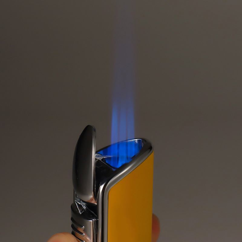 Creatnew Inflatable Cigar Lighter Flame Babyifunctwaterproofl Cigar Lighter Electronic Metal Wunisexof Three Stchildrenlush Blue