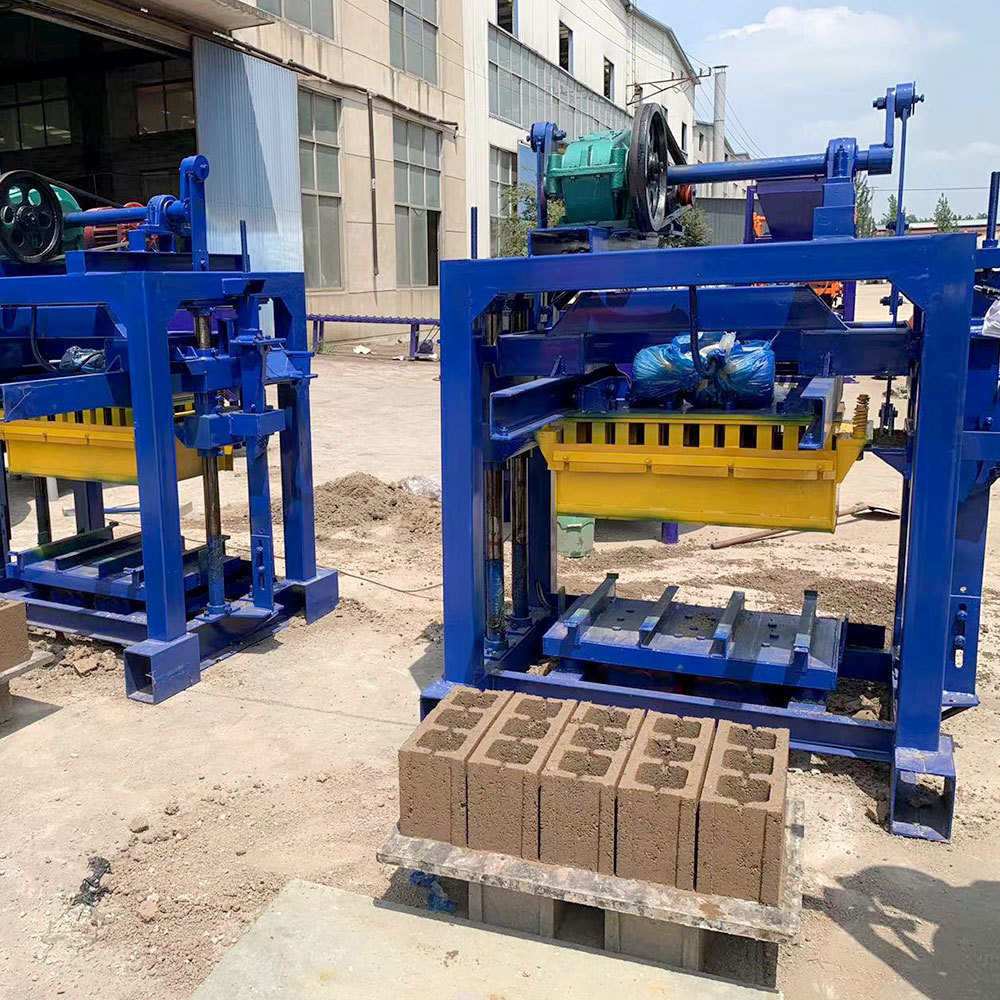 QT4-40 High efficient hollow brick machine manual block making machine