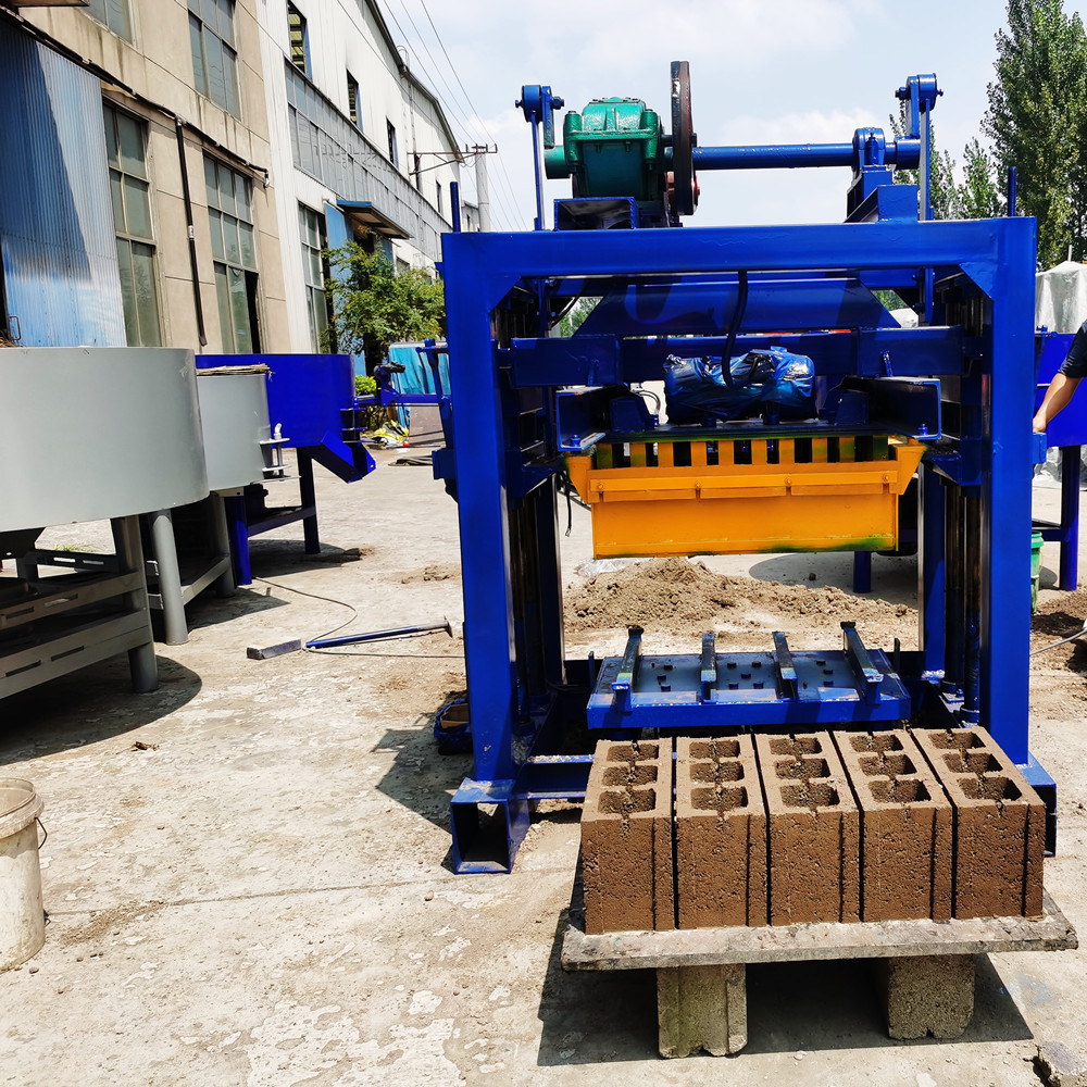 Hot Products Qt4-40 Manual Cheap Brick Making Machine In Mexico  Most Profitable soil cement concrete block moulding machine