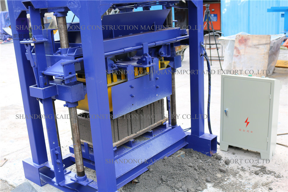 vibration press QT4-35b concrete block brick making machine for sale in ghana