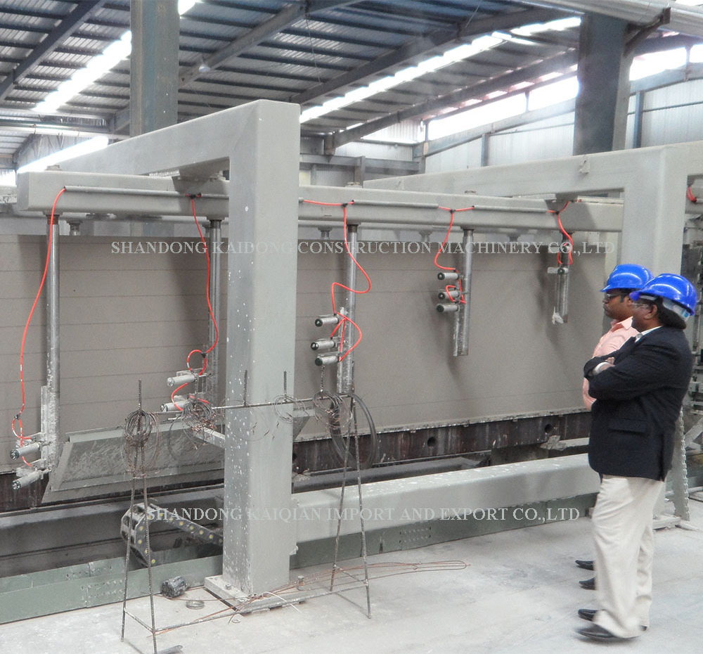 AAC panel 30000m3 per year small capacity AAC Light Weight Block Making Plant Autoclaved Aerated Concrete block machine line