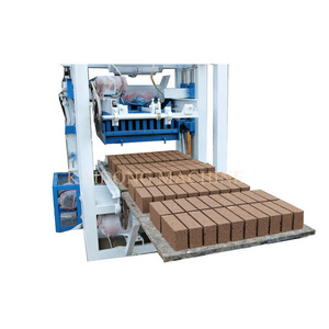 QT4-23A  Semi-automatic block making machine concrete hollow solid interlocking brick making machine