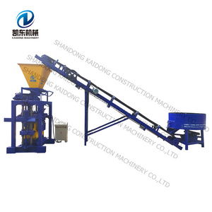 vibration press QT4-35b concrete block brick making machine for sale in ghana