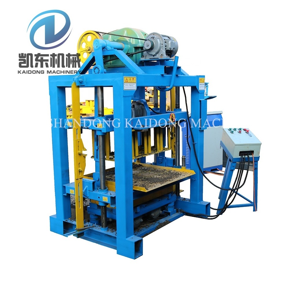 Cement Concrete Hollow Interlock Color Paver Bricks Machine Fly Ash Soil Mud Clay Interlocking Block Brick Making Machinery