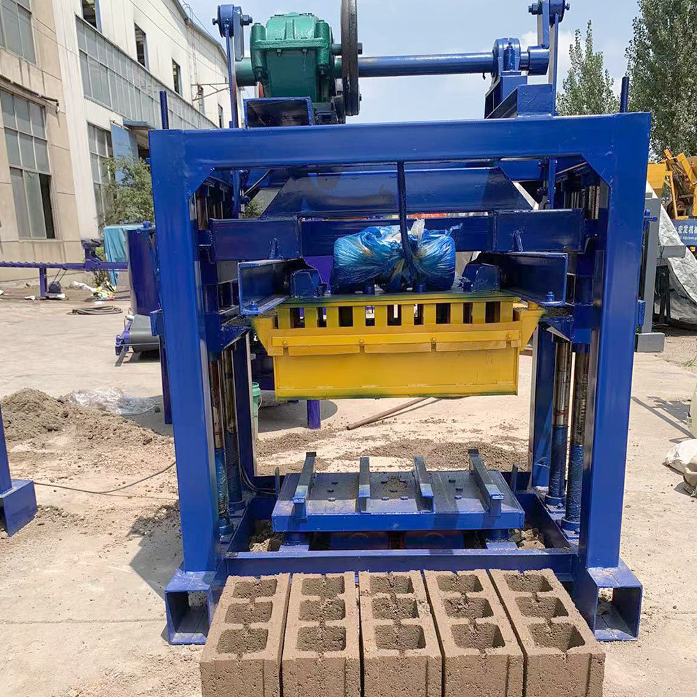 QT4-40 High efficient hollow brick machine manual block making machine