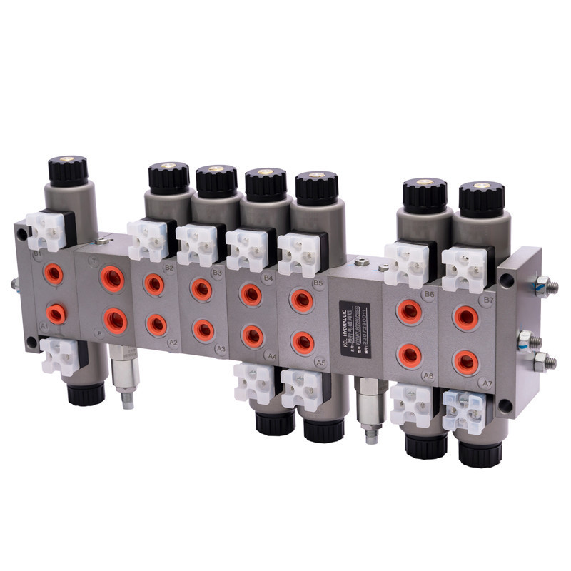 Thread Cartridge solenoid valve Hydraforce instead hydraulic manifolds functional valve block 2 position 6 way solenoid valve