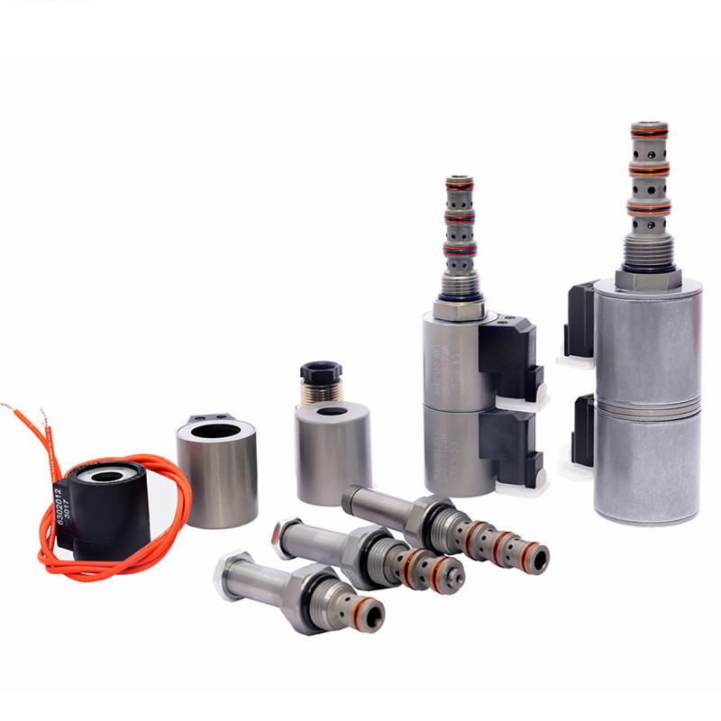 Thread Cartridge solenoid valve Hydraforce instead hydraulic manifolds functional valve block 2 position 6 way solenoid valve