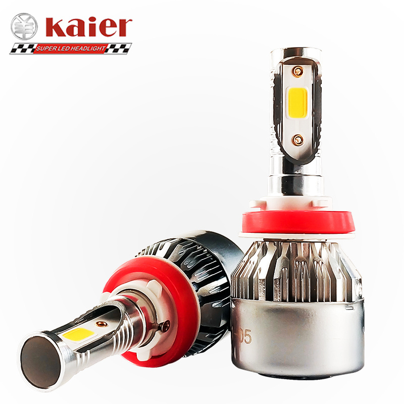 kaier LED Car Light  AUTO Car Headlight Bulbs V6  new led car led headlight high power led headlights