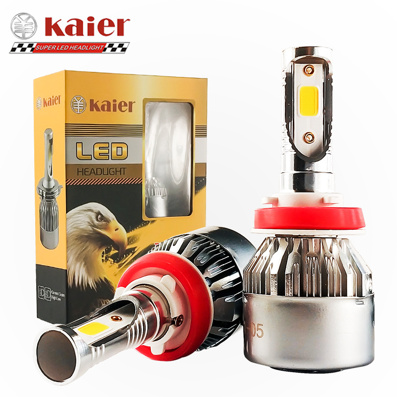 kaier LED Car Light  AUTO Car Headlight Bulbs V6  new led car led headlight high power led headlights