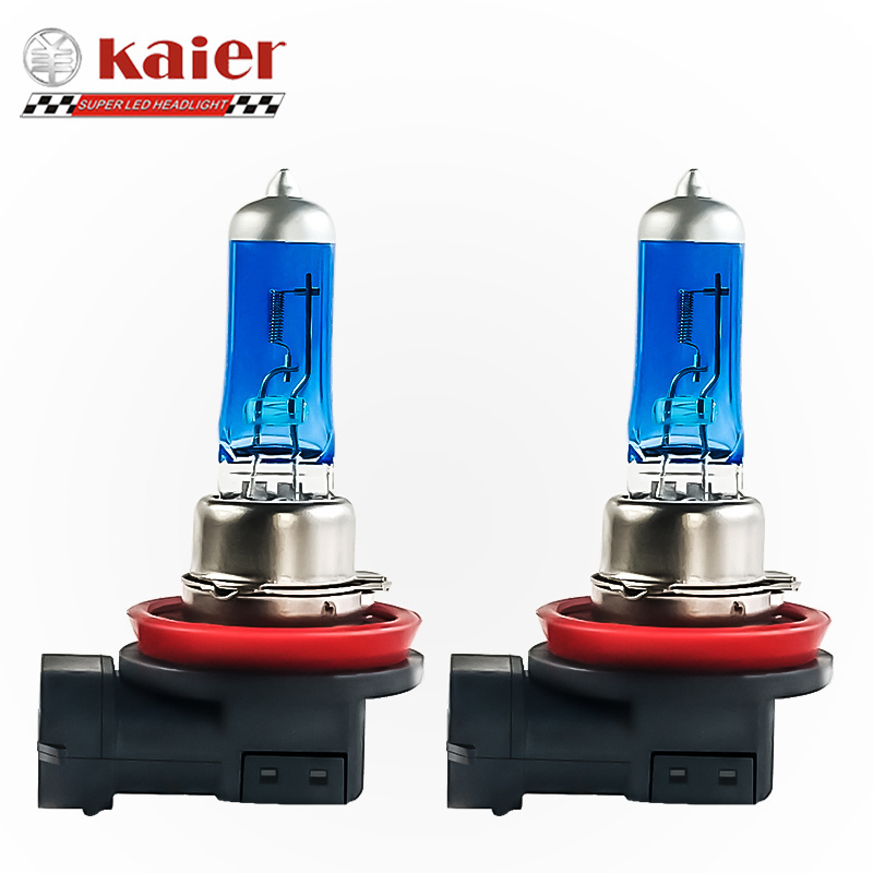 kaier Wholesale Hot Sale Super white C5 Blue Bulb 9006 Car Light White Series 5000k xenon halogen car bulbs