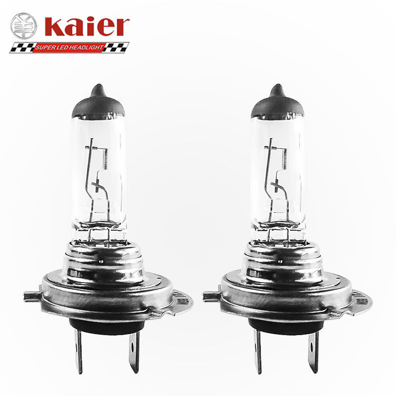 High Quality KAIER X1 car Halogen bulb factory Auto Light  Lamp  high power H7 H4 H1 H11  clear Xenon Headlight  Bulb